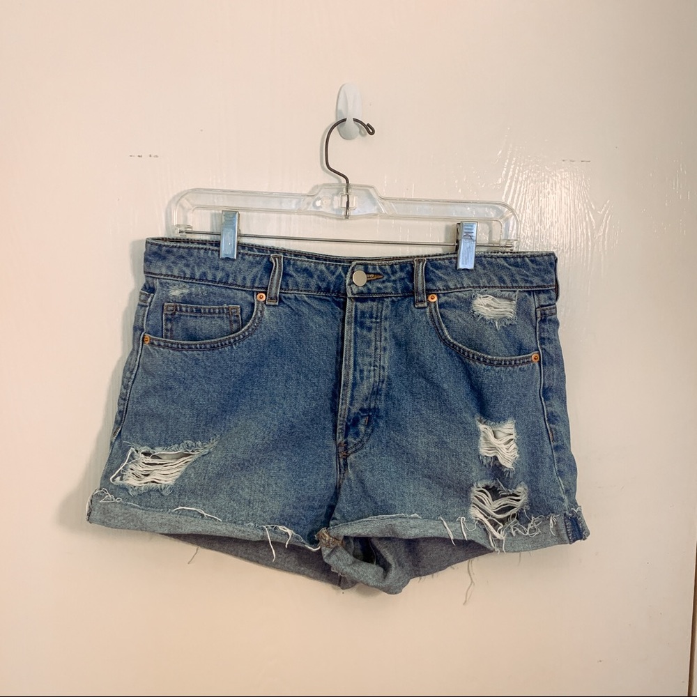 H&M Denim Shorts High Waist